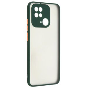  2 - Чохол-накладка Armorstandart Frosted Matte для Xiaomi Redmi 10C Dark Green (ARM66734)