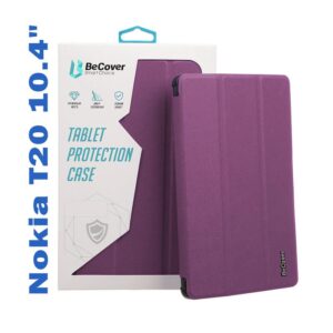  8 - Чохол-книжка BeCover Smart для Nokia T20 10.4" Purple (708044)