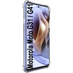  5 - Чохол-накладка BeCover Anti-Shock для Motorola Moto G31/G41 Clear (707884)