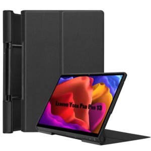  9 - Чохол-книжка BeCover Smart для Lenovo Yoga Tab 13 YT-K606 Black (707304)