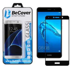  3 - Захисне скло BeCover для Huawei Y7 Prime 2018 Black (702233)