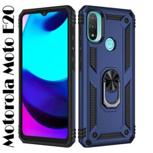  6 - Чохол-накладка BeCover Military для Motorola Moto E20 Blue (707401)