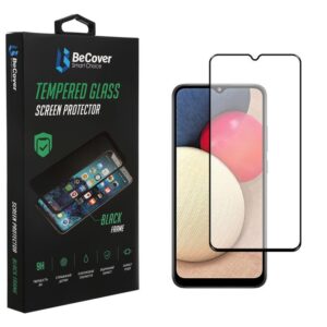  3 - Захисне скло BeCover для Samsung Galaxy A03s SM-A037 Black (706776)