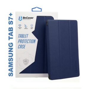  2 - Чохол-книжка BeCover Smart для Samsung Galaxy Tab S7+ SM-T970/SM-T975 Deep Blue (705226)