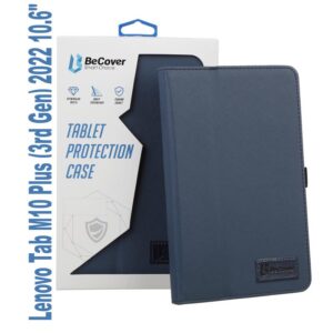  2 - Чохол-книжка BeCover Slimbook для Lenovo Tab M10 Plus TB-125F (3rd Gen) 10.61" Deep Blue (707980)