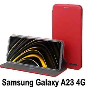  4 - Чохол-книжка BeCover Exclusive для Samsung Galaxy A23 SM-A235 Burgundy Red (707930)