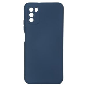  9 - Чохол-накладка Armorstandart Icon для Xiaomi Poco M3 Camera cover Dark Blue (ARM58549)