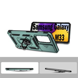  6 - Чохол-накладка BeCover Military для Samsung Galaxy M33 SM-M336 Dark Green (707390)