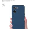 Чохол-накладка Armorstandart Icon для Oppo A57s 4G Camera cover Dark Blue (ARM68119)