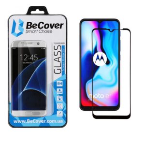  3 - Захисне скло BeCover для Motorola Moto E7 Plus Black (705241)