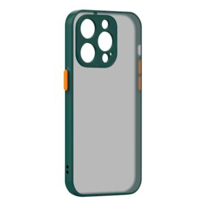  4 - Чохол-накладка Armorstandart Frosted Matte для Apple iPhone 14 Pro Dark Green (ARM64491)