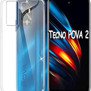  4 - Чохол-накладка BeCover для Tecno Pova 2 (LE7n) Transparancy (708665)