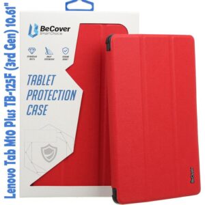  9 - Чохол-книжка BeCover Smart для Lenovo Tab M10 Plus TB-125F (3rd Gen) 10.61" Red (708306)