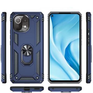  5 - Чохол-накладка BeCover Military для Xiaomi Mi 11 Lite/Mi 11 Lite 5G/11 Lite 5G NE Blue (706643)