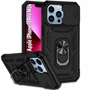  5 - Чохол-накладка BeCover Military для Apple iPhone 13 Pro Max Black (707105)