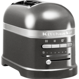  1 - Тостер KitchenAid Artisan 5KMT2204EMS срібний медальйон